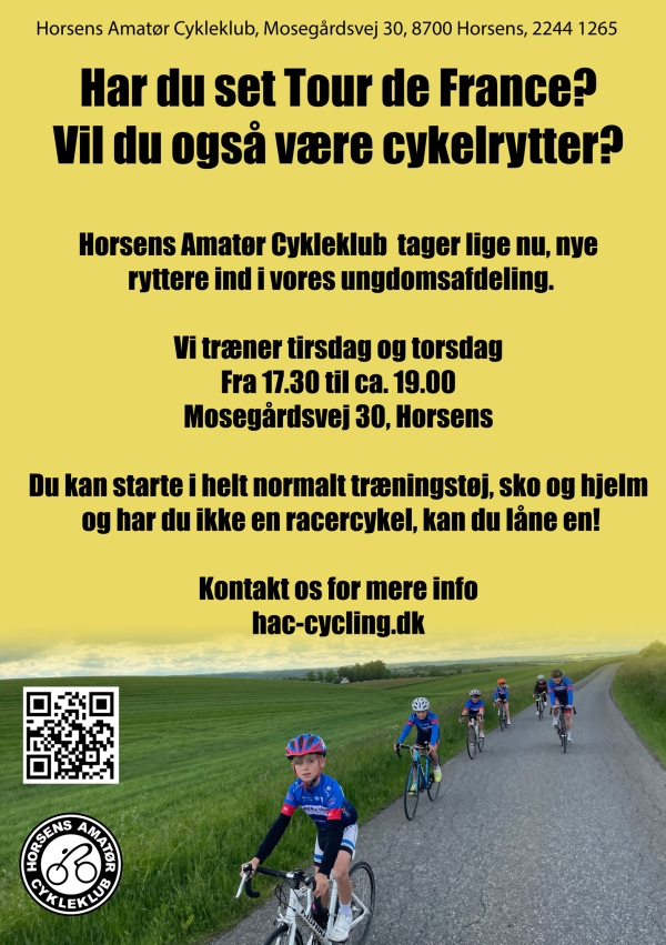 Har du set Tour de France? Vil du også være cykelrytter?